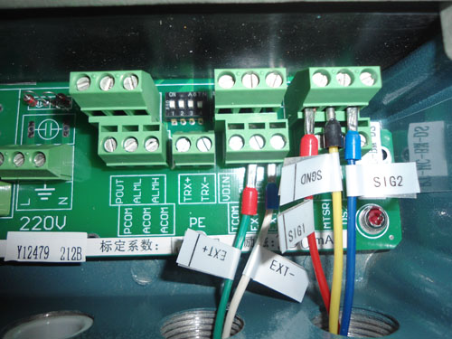 分體式電磁流量計(jì)接線圖